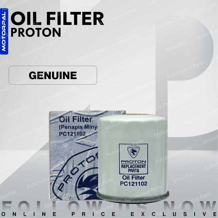 GENUINE ORIGINAL PROTON OIL FILTER WIRA WAJA SAGA BLM PREVE IRIZ