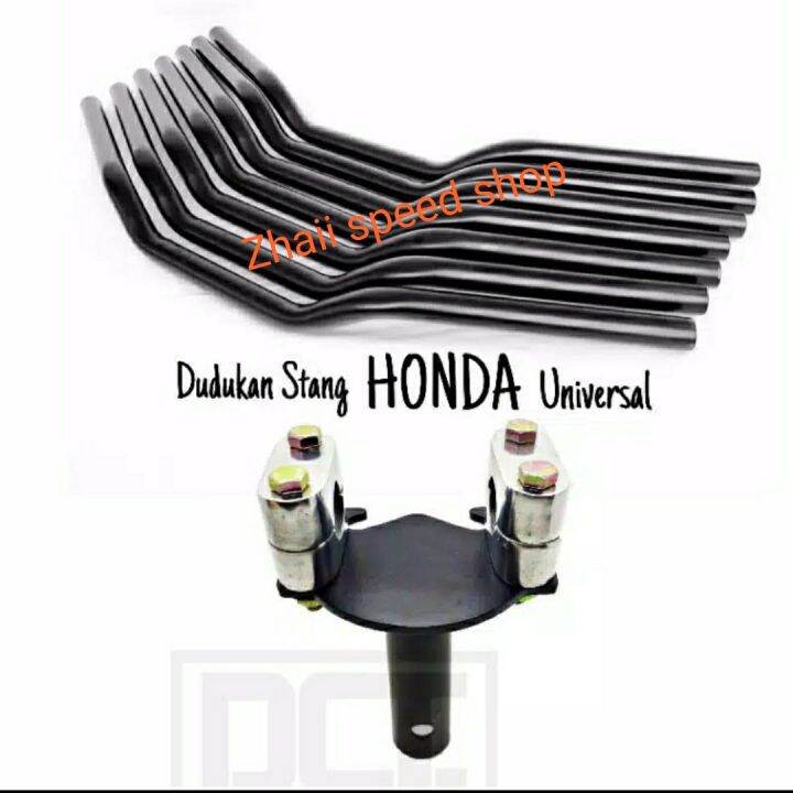 Paket Stang Stir Rzr Plus Adaptor Stang Honda Universal Lazada Indonesia