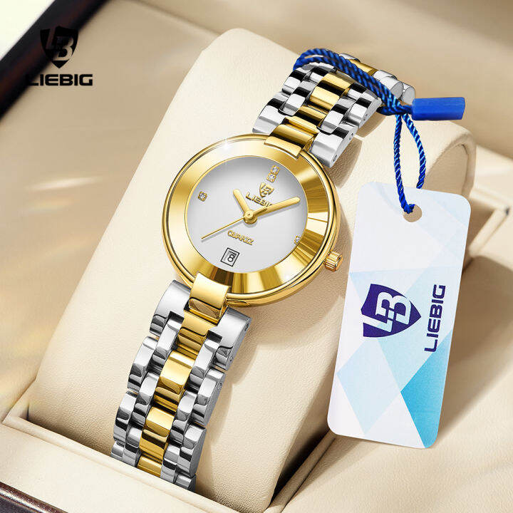 Liebig Watch For Woman Casual Watch Quertz Waterproof Stainless Steel