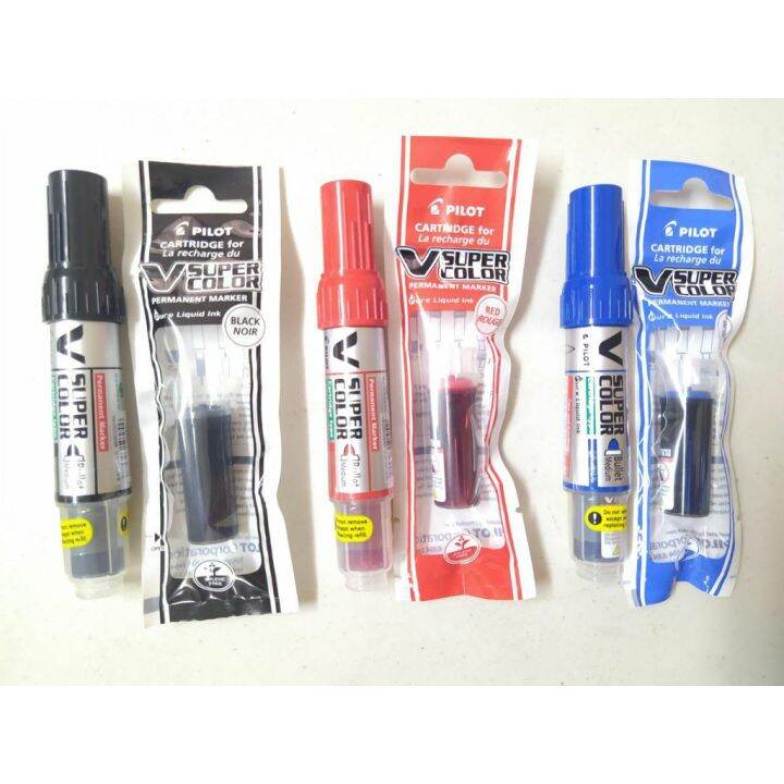 Pilot V Super Color Permanent Marker Piece Lazada Ph