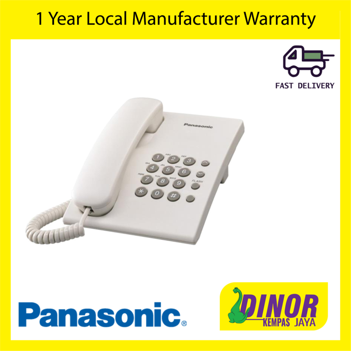 Panasonic Single Line Phone Kx Ts Ml Kx Ts Mlw Lazada