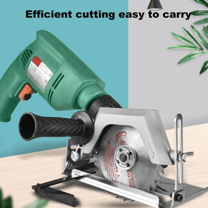 Hand Electric Drill Converter To Electric Circular Saw Cutter