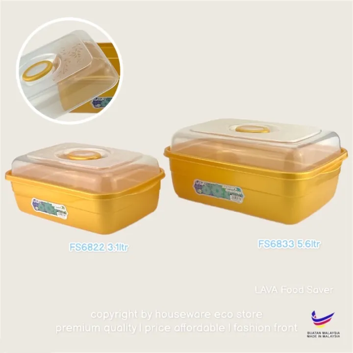 LAVA Food Saver Storage Container BPA FREE Bekas Makanan LAVA