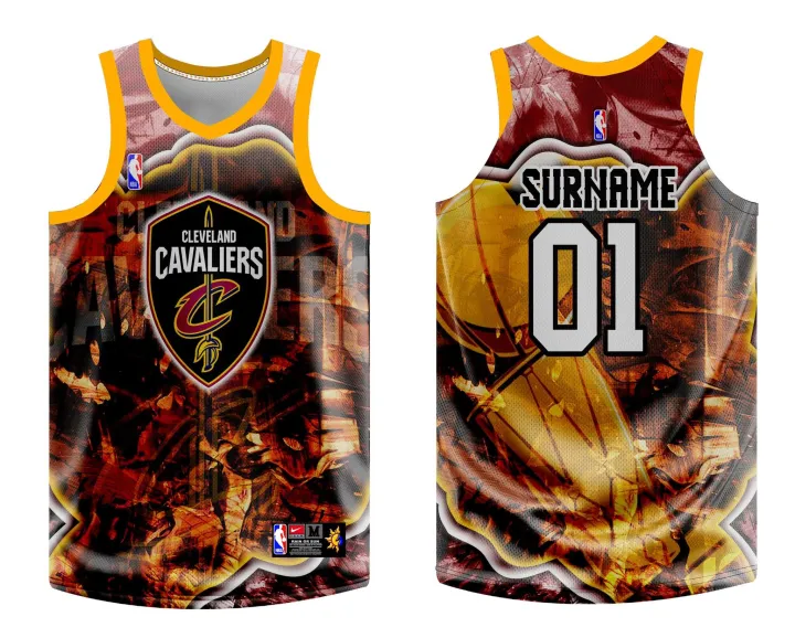 JERSEY CAVALIERS 02 FREE CUSTOMIZE OF NAME AND NUMBER ONLY Full