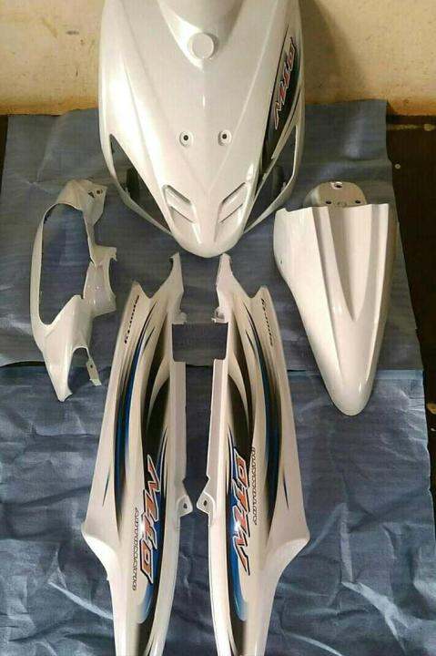 Cover Body Halus Yamaha Mio Tahun Pertama Warna Putih Lazada Indonesia