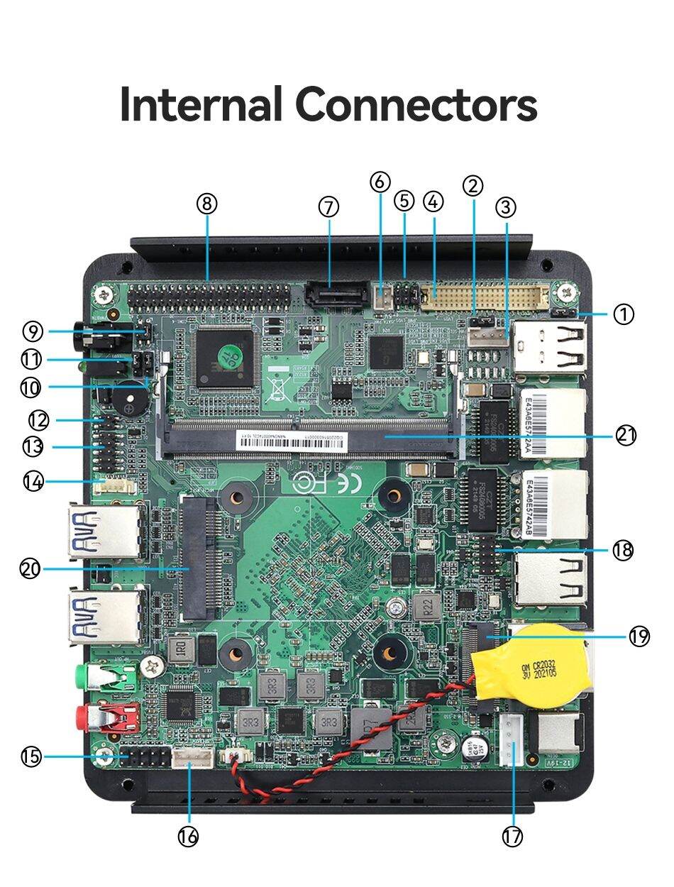 Bebepc Industrial Mini Pc Fanless Celeron J Quad Core N Lan