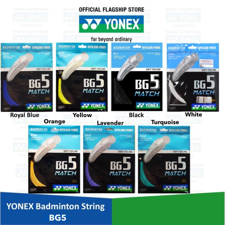 Yonex Bg Match Badminton String Authentic Ready Stock Lazada