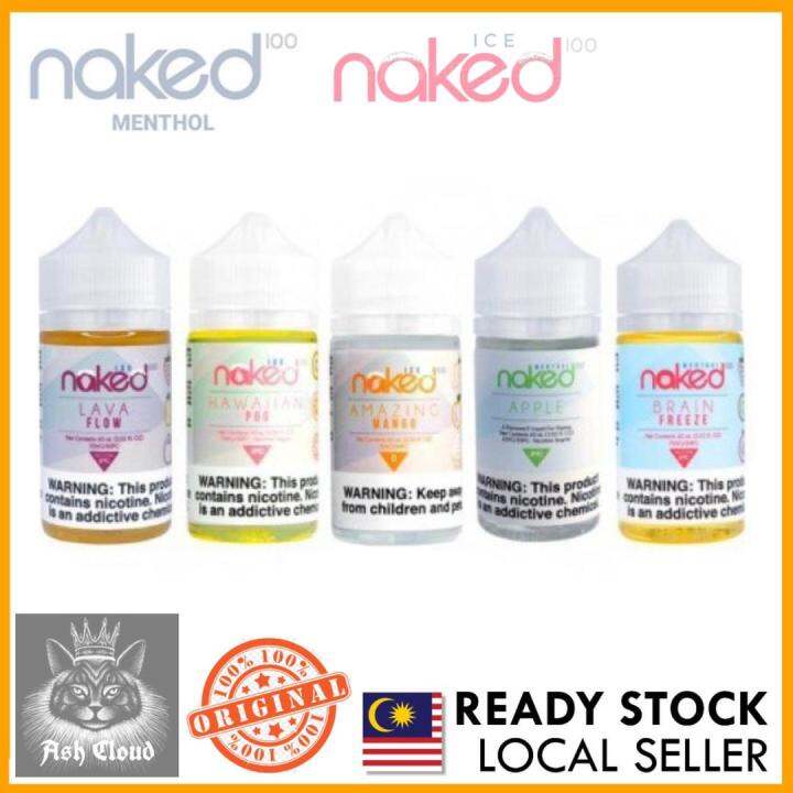 Naked Menthol Ice Ml Brain Freeze Polar Breeze Very