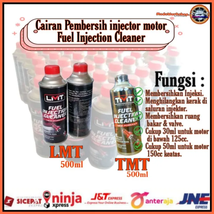 Cairan Pembersih Injeksi Motor 500 Ml Fuel Injection Cleaner LMT