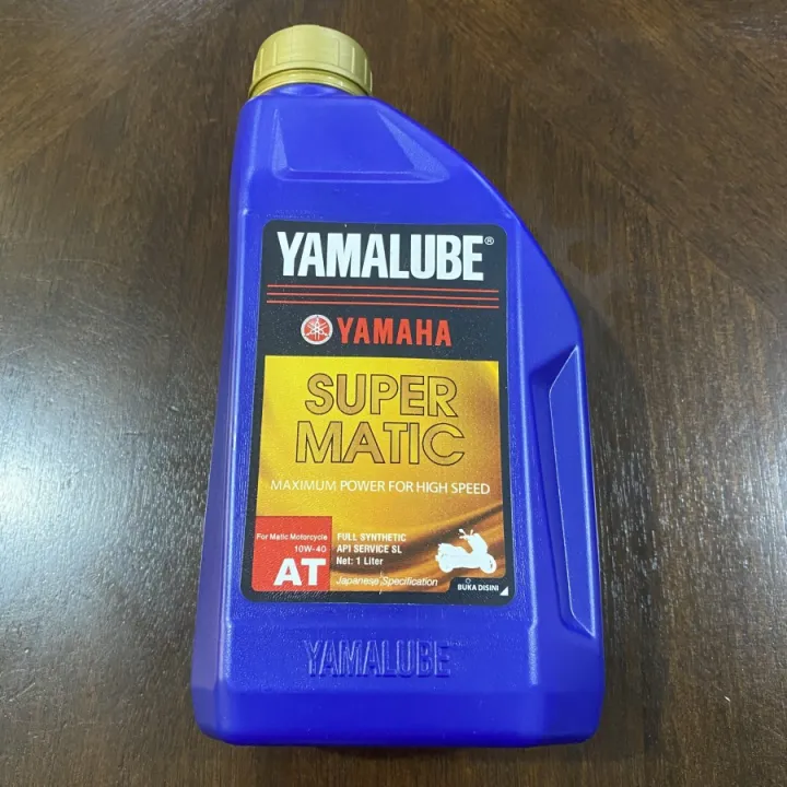 YAMALUBE SUPER MATIC OLI MESIN 1 LITER NMAX LEXI AEROX XMAX 10W 40 AT