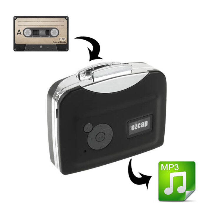 Ezcap 230 Cassette Tape To MP3 Converter Capture Audio Music Player