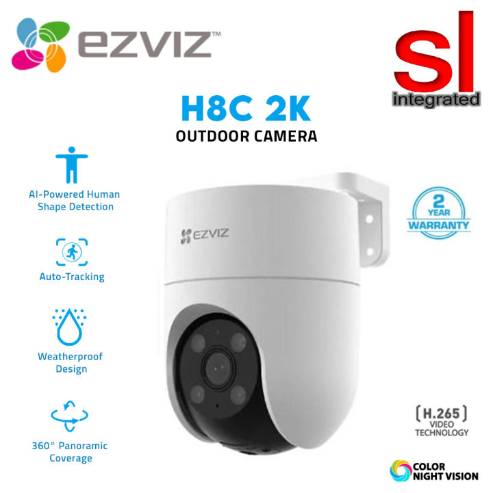 Ezviz H C K P Pan Tilt Rotate Outdoor Smart Color Night