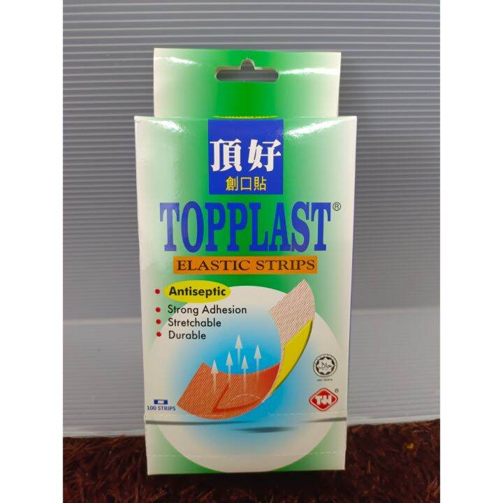 Topplast Elastic Strips Plaster S Lazada