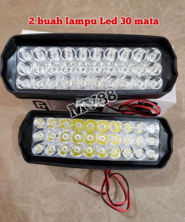 Lampu Led Bar Tembak Sorot Laser Gun Cree Motor Mobil Titik Mata