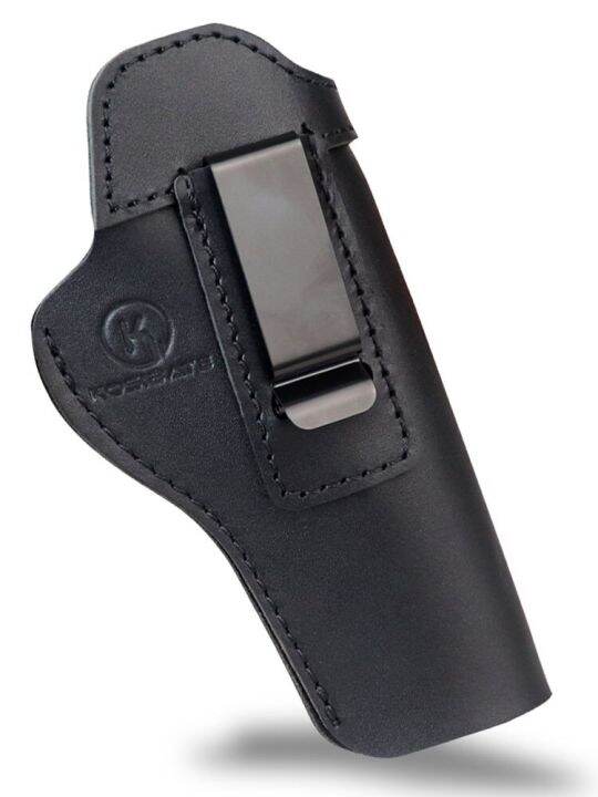 Kosibate Genuine Leather Concealed Carry Holster Compatible With