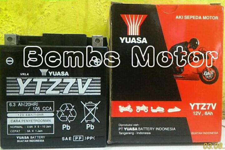 Aki Yuasa Ytz V Motor Yamaha Nmax Aerox Lexy Kebawah Lazada