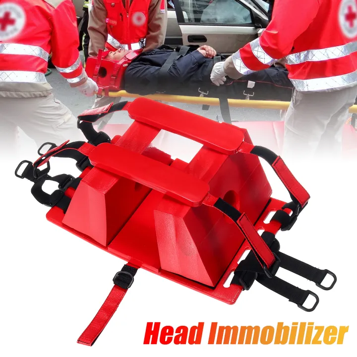 Emergency Rescue Spine Board Reusable Head Fixation Immobilizer For Ems