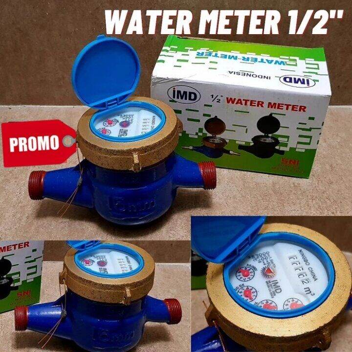 Meteran Air Besi Water Meter Besi Sni Cayman Pam Pdam Sperti Imd Miami