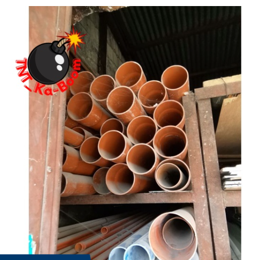 Pvc Neltex Makapalpipe Orange Pipe Big Sizes Sold Per