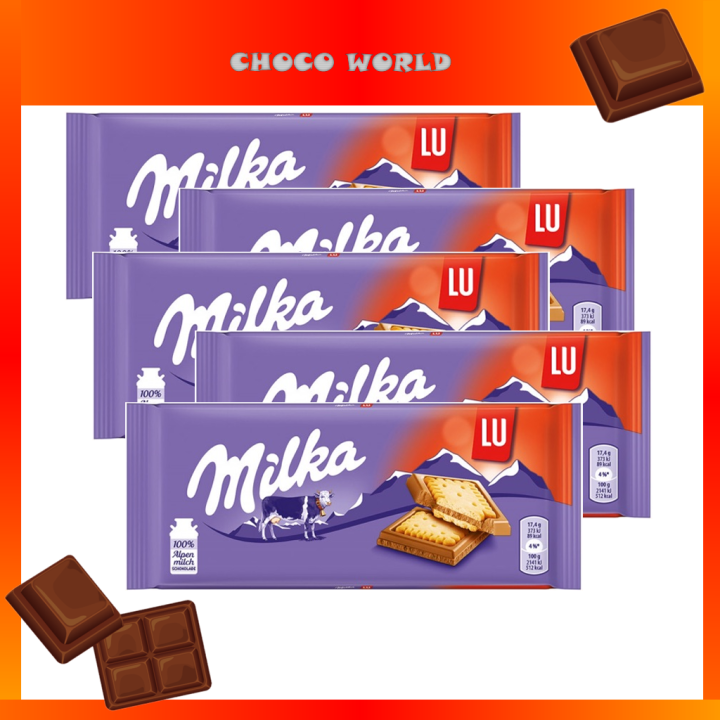 TOBLERONE Milka Lu 100g 5 Pcs Exp DECEMBER 2023 Lazada