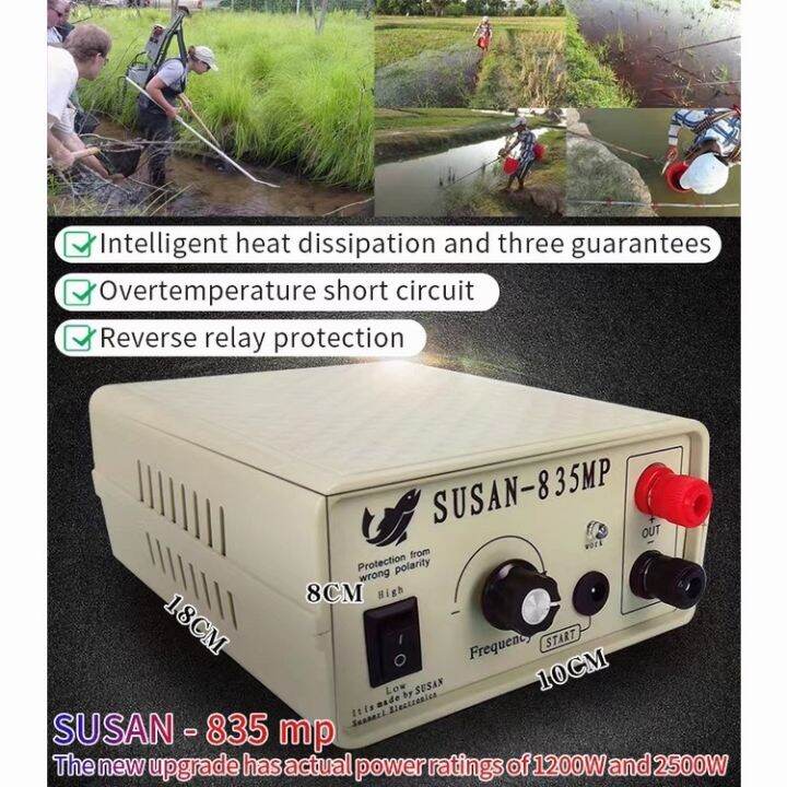 Susan 735 835mp High Power Ultrasonic Inverter Electric Fishing Machine