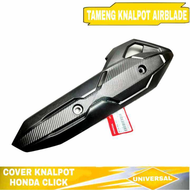 COVER TUTUP TAMENG KNALPOT AIRBLADE VARIO 125 150 160 ABS CBS PCX CBU