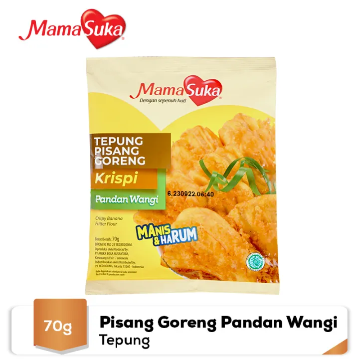 Mamasuka Tepung Pisang Goreng Pandan Gr Lazada Indonesia