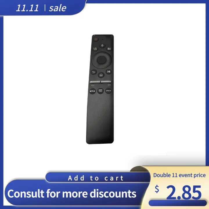 Replacement Tv Remote Control For Samsung Led D Smart Player Black