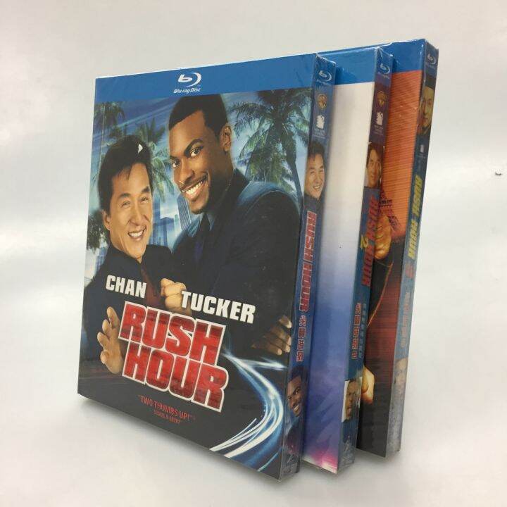 BD Blu Ray Disc HD Comedy Action Movie Rush Hour 1 3 Collection