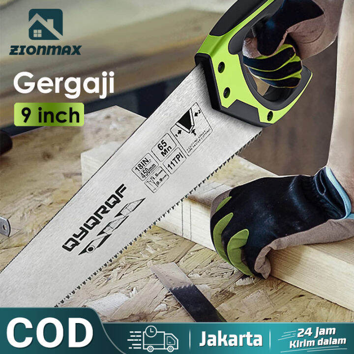 Gergaji Kayu Gagang Fiber Inci Gagang Viber Handsaw Hand Saw Fiber