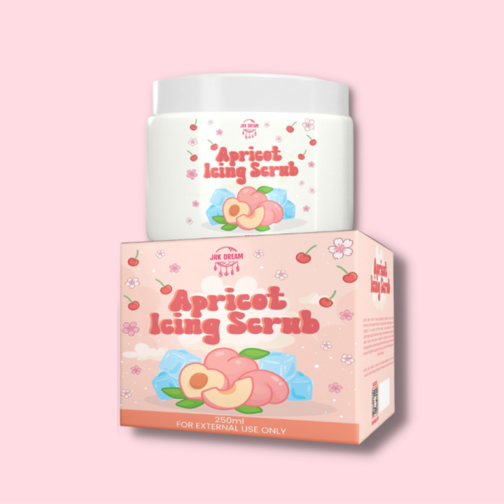 Skin By JRK Dream Apricot Icing Exfoliating Soothing Whitening Body