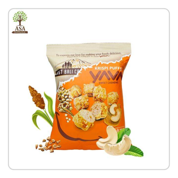 East Bali Yava Krispi Puffs Sweet Cashews Gram Lazada Indonesia