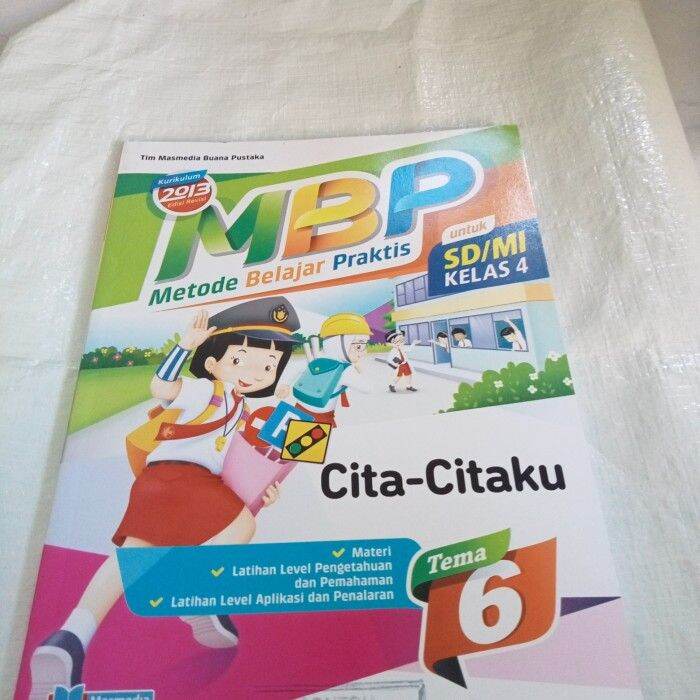 READY Buku Mbp Tema 6 Cita Citaku Untuk Sd Mi Kelas 4 Buku