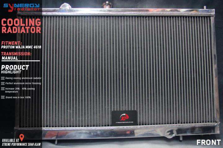 SYNERGY RADIATOR FULL ALUMINIUM 2 LAYER ROW WAJA MMC MITSUBISHI 4G18