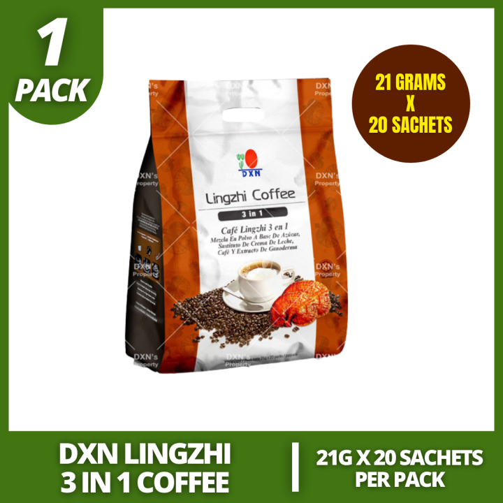 Dxn Lingzhi Coffee 20 Sachets X 21 G 420g Lazada PH