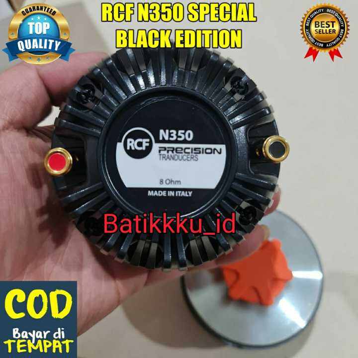 Driver Tweeter RCF N350 N 350 SPECIAL BLACK EDITION MODEL DRAT KUALITAS