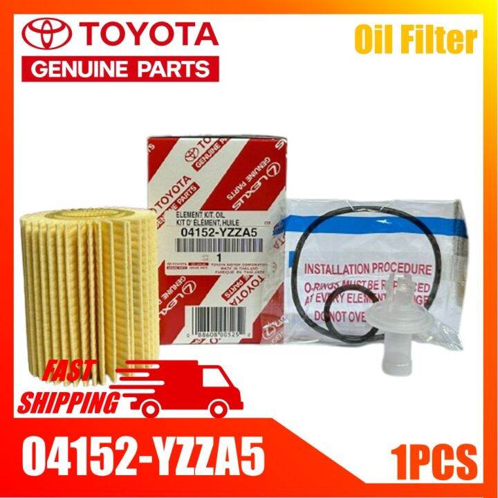 Genuine Toyota Oil Filter 04152 YZZA5 FJ Cruiser Land Cruiser Prado