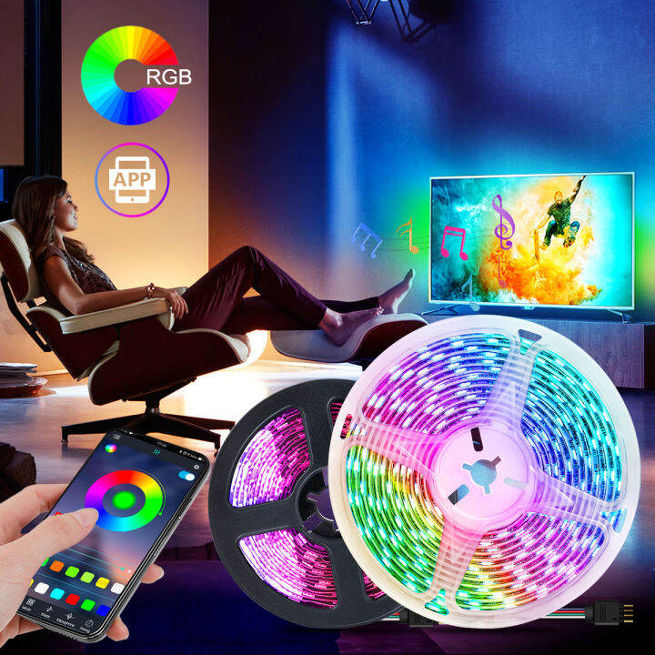 Home Taste Waterproof Usb Led Strip Light Bluetooth App Controller Smd