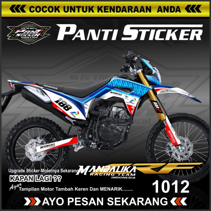 Jual Decal Full Body Crf L Desain Mandalika Lazada Indonesia