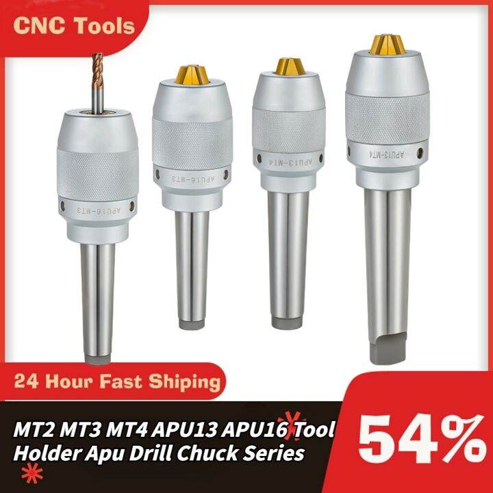 MT2 MT3 MT4 APU13 APU16 ตวจบยดเครองมอ Apu Drill Chuck Series CNC