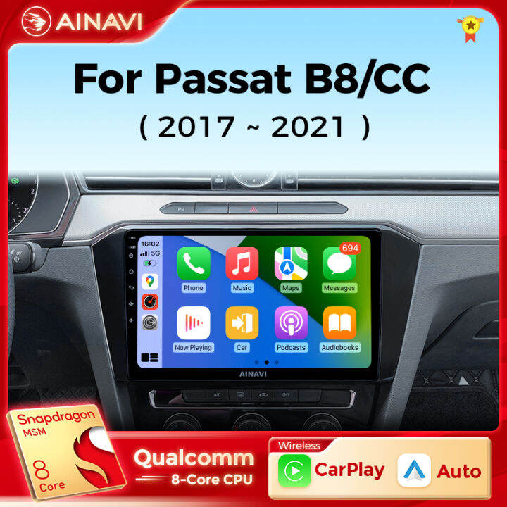 Ainavi Car Radio For Volkswagen Vw Passat B Cc Gte Carplay