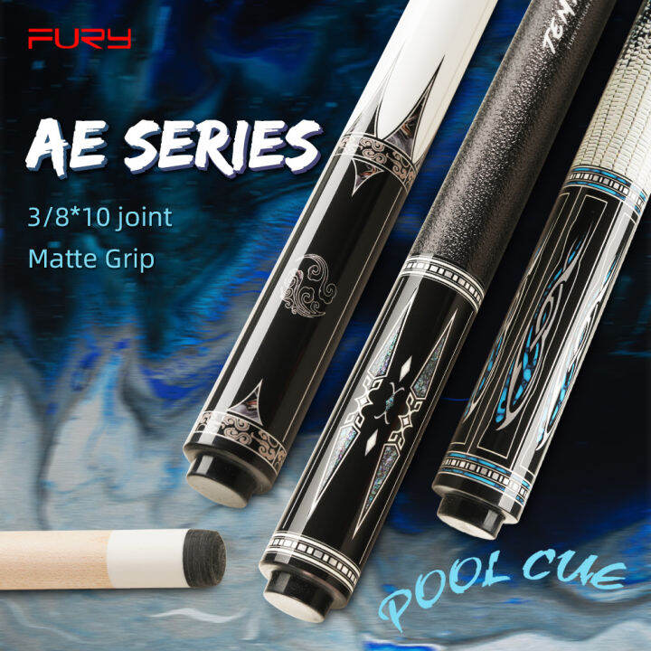 FURY 58 1 2 Hurricane AE 1 2 3 4 5 6 Billiard Pool Cue Stick 12mm