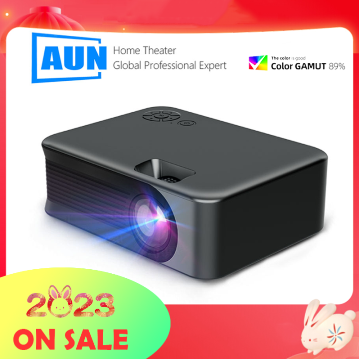 AUN MINI Projector A30 Mini Projetor Support 4k Smart TV WIFI Portable