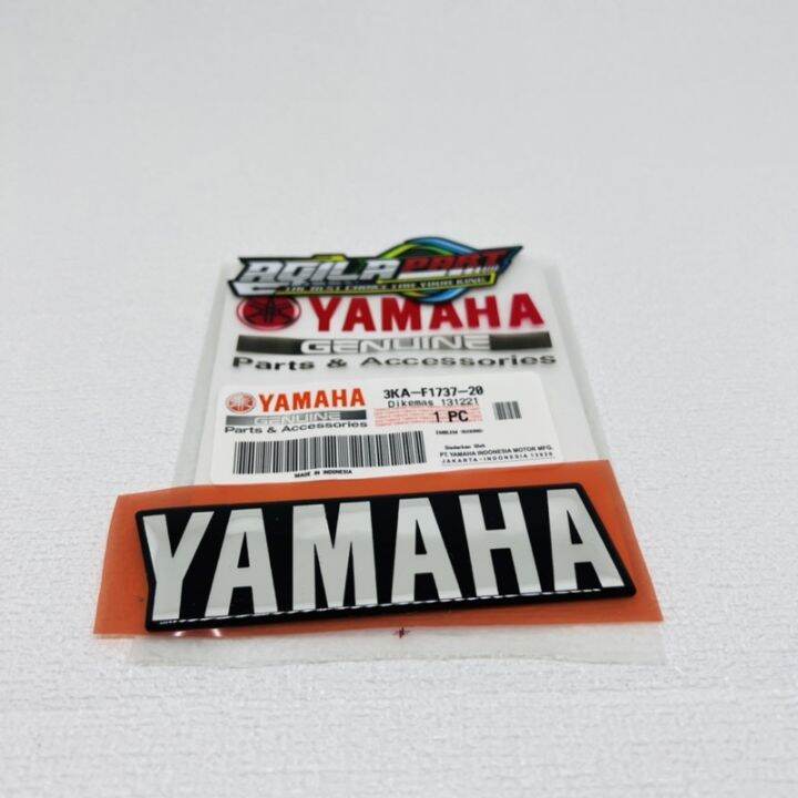 Emblem Stiker Yamaha Dop Aki Rx King Original Silver Lazada Indonesia