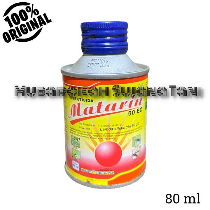 Insektisida MATARIN 50 Ec Isi 80 Ml Pembasmi Hama Tanaman Lazada