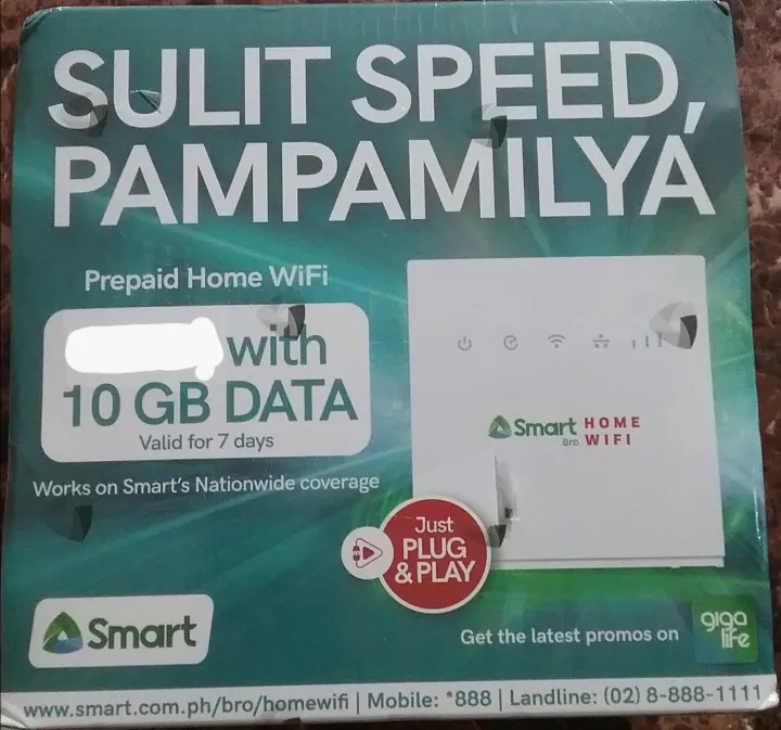 PLDT HOME PREPAID WIFI WITH FREE 10G Lazada PH