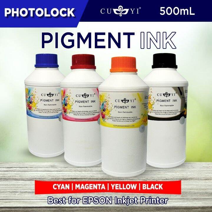 Ml Cuyi Pigment Ink Colors Cmyk Lazada Ph