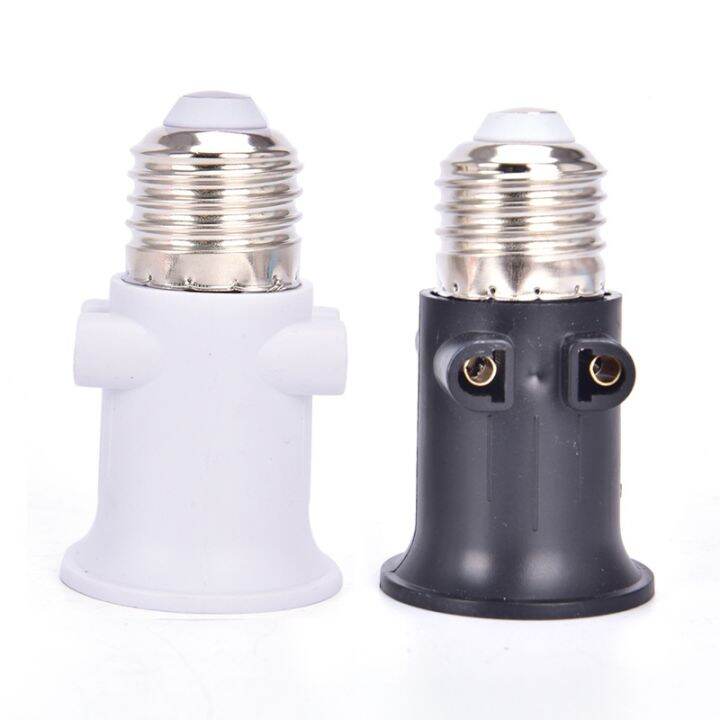 Pc Pbt Fireproof V A Eu Plug Connector E Light Socket Bulb