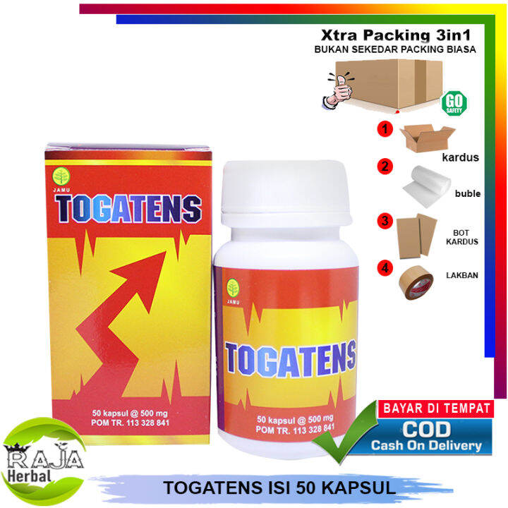 Togatens Kapsul Herbal Hipertensi Lazada Indonesia