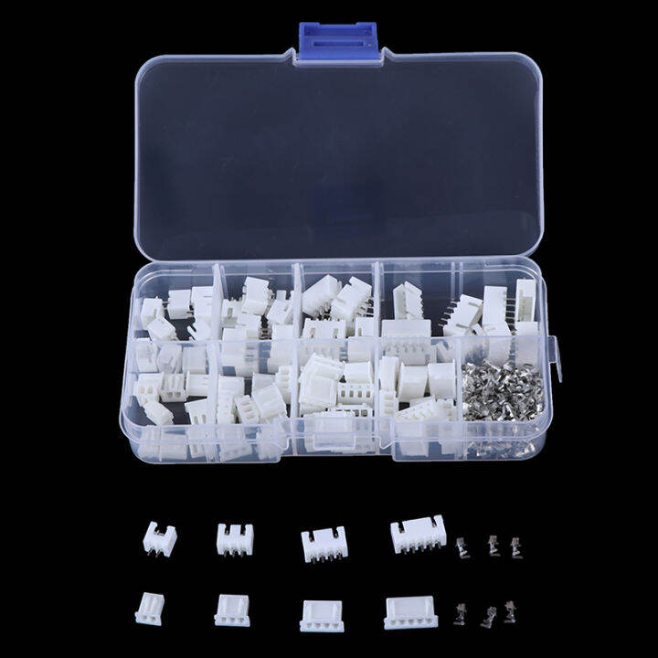 230pcs XH2 54 2p 3p 4p 5 Pin 2 54mm Pitch Terminal Kit JST Connector